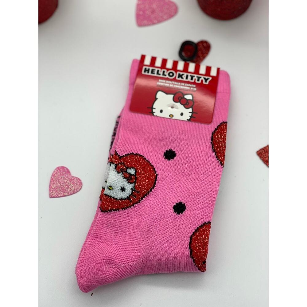 Hello Kitty Pink Valentine’s Socks